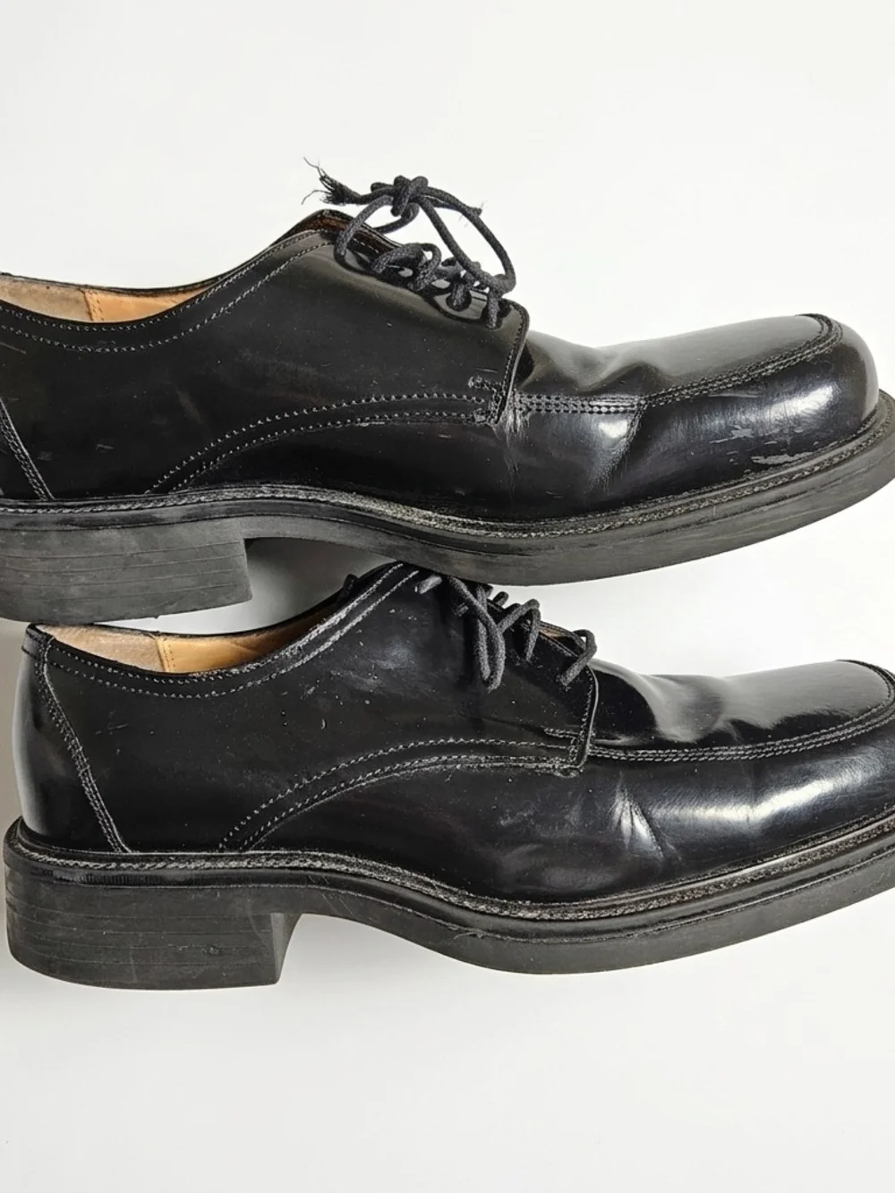 Alfani Empire Black Leather Oxford Dress Shoes